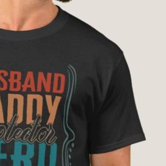 Husband Daddy Protector Hero Neurologist Shirt, Father's Day Gift Shirt - Picture 3 of 4